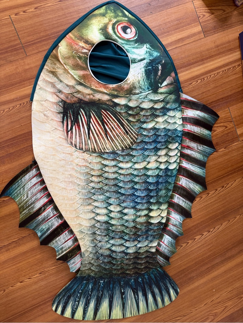 Bass/Fish Halloween Costume